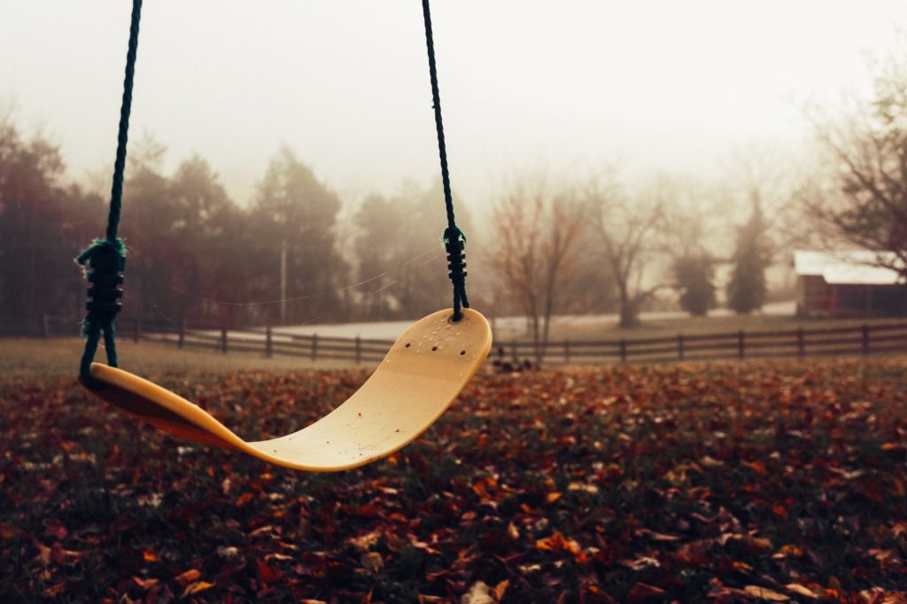 yellow swing